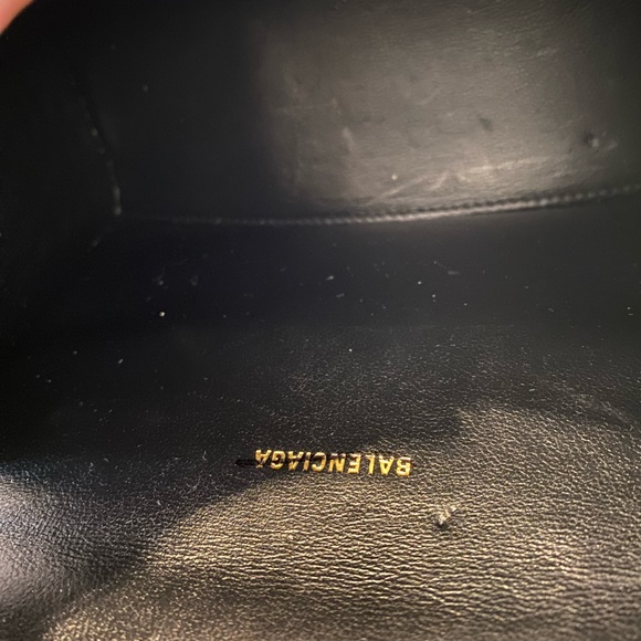 Balenciaga Hourglass Top Handle Bag Crocodile Embossed Leather XS Missing Strap. - Picture 7 of 15